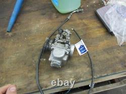 1986 Suzuki Rm 80 Oem Used Mikuni Flat Slide Rm80 Carb Carburetor Throttle Cable