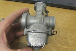 1989 Honda Cr125 Carb Carburettor Flatslide 34mm Keihin Incomplete MX Evo