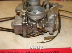 1994 YAMAHA VMAX 600 LE 8CF oem mikuni flat slide snowmobile carbs carburetors