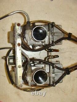 1994 YAMAHA VMAX 600 LE 8CF oem mikuni flat slide snowmobile carbs carburetors