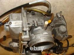 1996 YAMAHA VMAX 600 XT 8BV Mikuni flat slide carbs carburetors choke cables