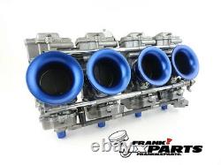 4x Velocity stack blue Keihin FCR flatslide racing carburetor 35 37 39 41 stacks