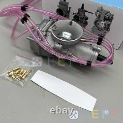 Carb Carburetor Kit Radial Flat Slide Fit Mikuni TMX 38mm TMX38-27-K CR KX YZ