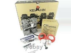 Dual horizontal Keihin FCR39 flatslide racing carburetor kit FCR 39 carburetors