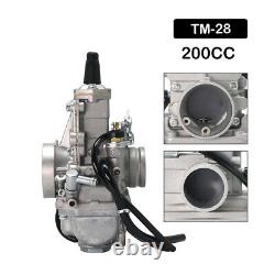 Flatslide Carburetor For MIKUNI 28MM 42-6090 13-5047 TM28FS VM28-418 Carb