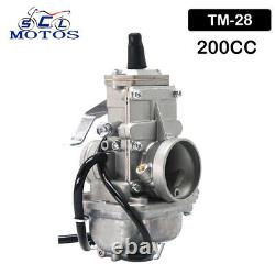 Flatslide Carburetor For MIKUNI 28MM 42-6090 13-5047 TM28FS VM28-418 Carb