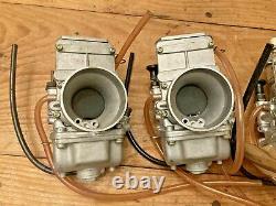 Four Vintage Nos Mikuni Tm-36 Tm36-2 Flat Slide 36mm Carb Carburetor Motorcycle