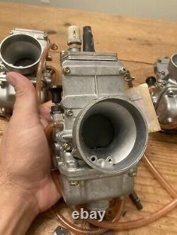 Four Vintage Nos Mikuni Tm-36 Tm36-2 Flat Slide 36mm Carb Carburetor Motorcycle