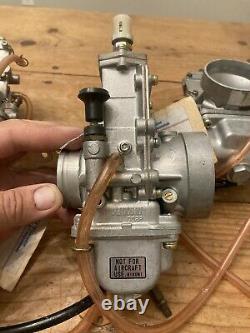 Four Vintage Nos Mikuni Tm-36 Tm36-2 Flat Slide 36mm Carb Carburetor Motorcycle