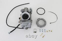 HARLEY OKO 42mm Flatslide Carburetor Natural fits 1990-1999 FLST, 1990-1999 FXS