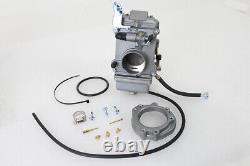 HARLEY OKO 42mm Flatslide Carburetor Natural fits 1990-1999 FLST, 1990-1999 FXS