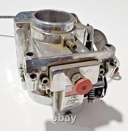 Harley Edelbrock Qwik Silver II Carburetor Flat Slide Shovel Head EVO XL FXR