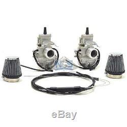 Honda CB350 CL350 CB360 Mikuni Flat Slide TM28 28mm Complete Carburetor Kit