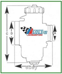 Honda NX650 Mikuni TM40-6 Flatslide Complete Pumper Carb KIT