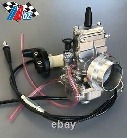 Honda XR250 Mikuni TM34 Flatslide Non-Pumper Carburetor Stock Air Box 55mm