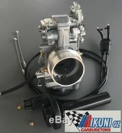 Honda XR600 XR650L Mikuni Carburetor, TM42-6 42mm Flatslide Pumper Knob Choke