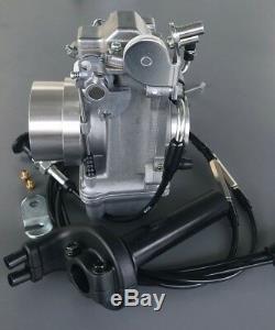Honda XR650R Mikuni Carburetor, TM42-6 42mm Flatslide Pumper Kit- Cable Choke