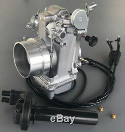 Honda XR650R Mikuni Carburetor, TM42-6 42mm Flatslide Pumper kit- Knob Choke