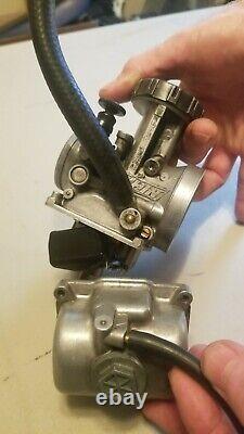 Keihin Carburetor 38mm PWK Screw Top Throttle Body Flat Side Slide