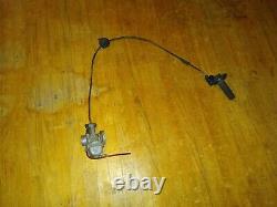 Keihin PJ flat slide carburetor for 1986 Cagiva 125 with throttle and cable