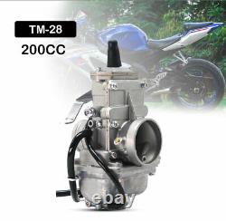 Mikuni 28mm TM28 Flat Slide Carburetor 200cc For UTV ATV Off-road Motorcycle