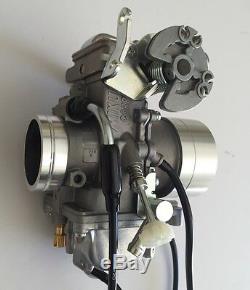 Mikuni Carburetor, TM40-6 40mm Flatslide Pumper Kit for Honda XR600 (No cables)