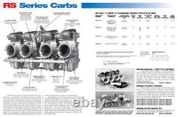 Mikuni RS High Performance 36MM Radial Flat slide Carburetors RS36-D3-K