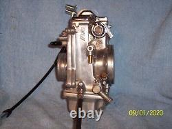 Mikuni Tm42 Flat Slide, Smoothbore, Pumper Race Carburetor. Harley, Polished