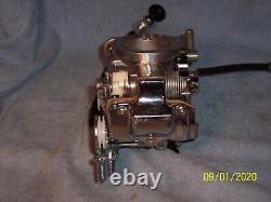 Mikuni Tm42 Flat Slide, Smoothbore, Pumper Race Carburetor. Harley, Polished