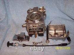 Mikuni Tm42 Flat Slide, Smoothbore, Pumper Race Carburetor. Harley, Polished