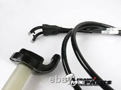 MotionPro throttle + throttle cables kit #1 Mikuni TM flatslide carburetor cable