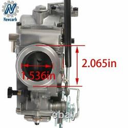 Racing Slant Side Carburetor For FCR39 Flatslide KT XR DR KLX 400 DRZ 400S 400E