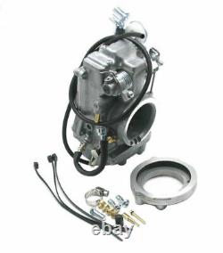 Smoothbore Carburetor For Mikuni HSR45 45mm Carb Harley EVO Twin Cam TM45-2K New