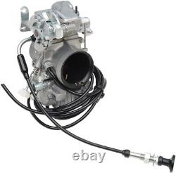 TM Flat Slide Smoothbore Carburetor 40 mm withAccelerator Pump Mikuni TM40-6