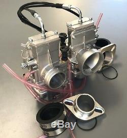 Yamaha XV Virago 750, 920, 1100 Mikuni Twin TM38 Flatslide Carburetor Kit